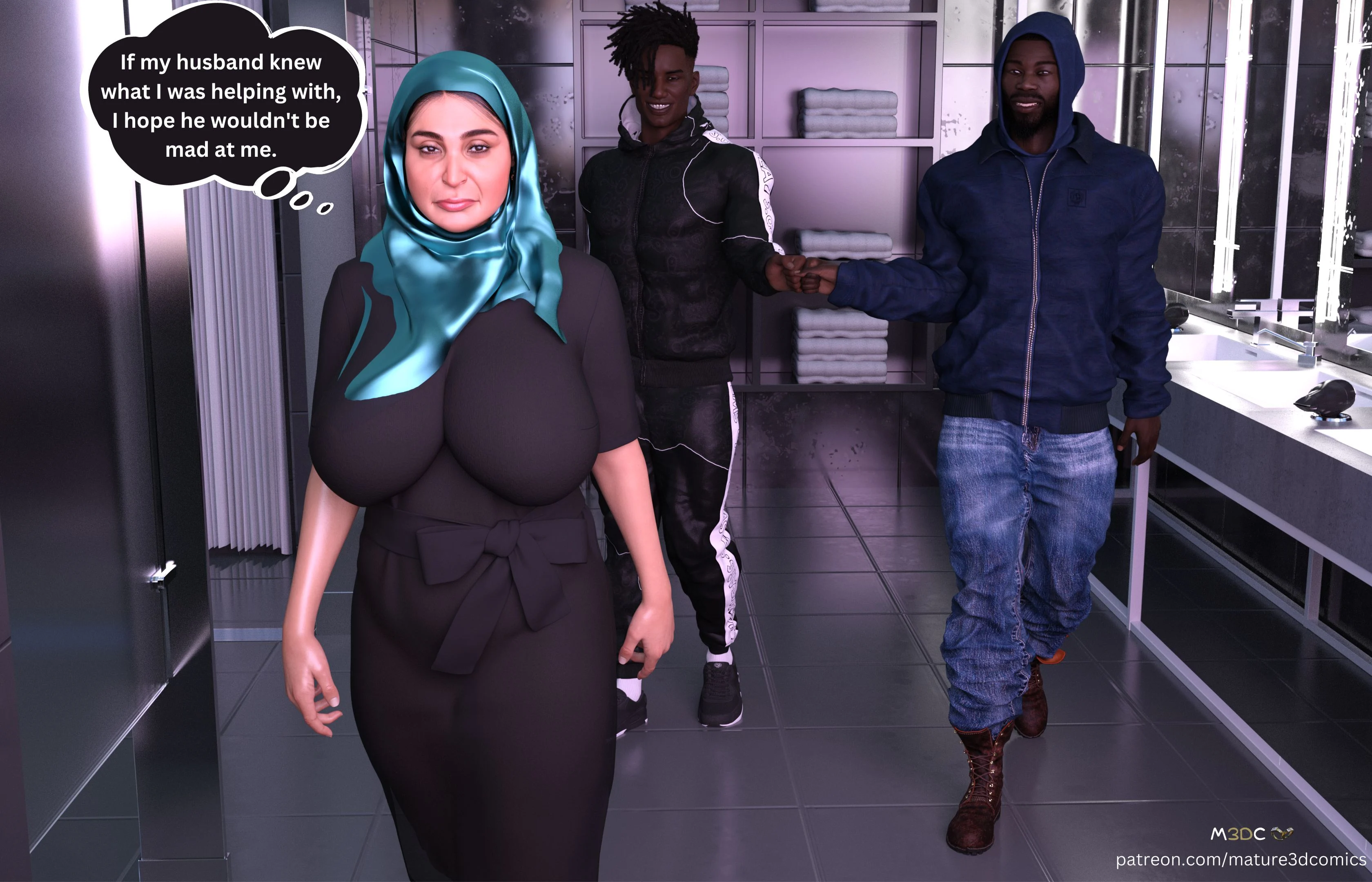 Muslim Betrayal [Mature3DComics] Chapter 1 - Page 7