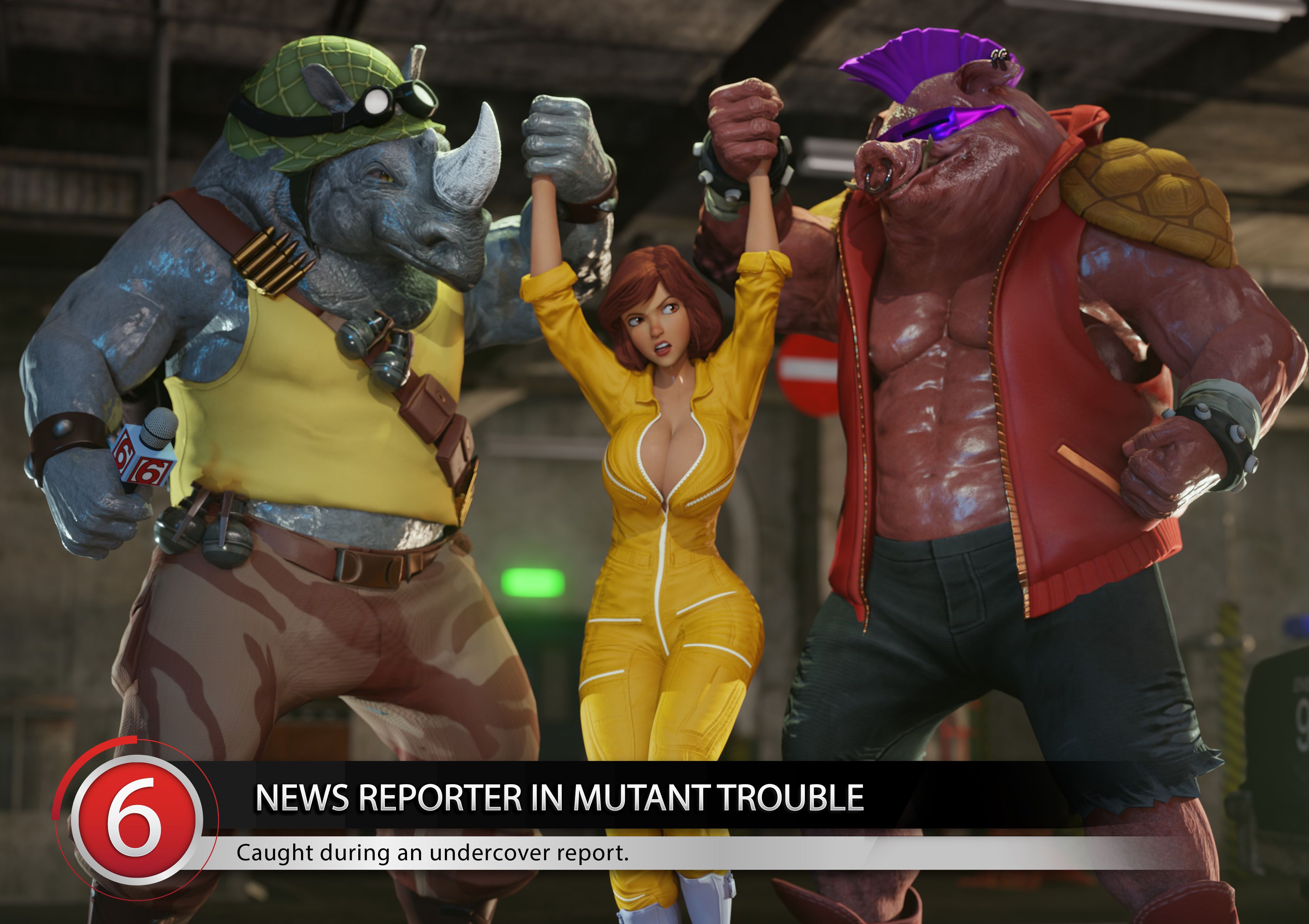 Artworks [Crisisbeat] Mutant Troubles (TMNT) - Page 1