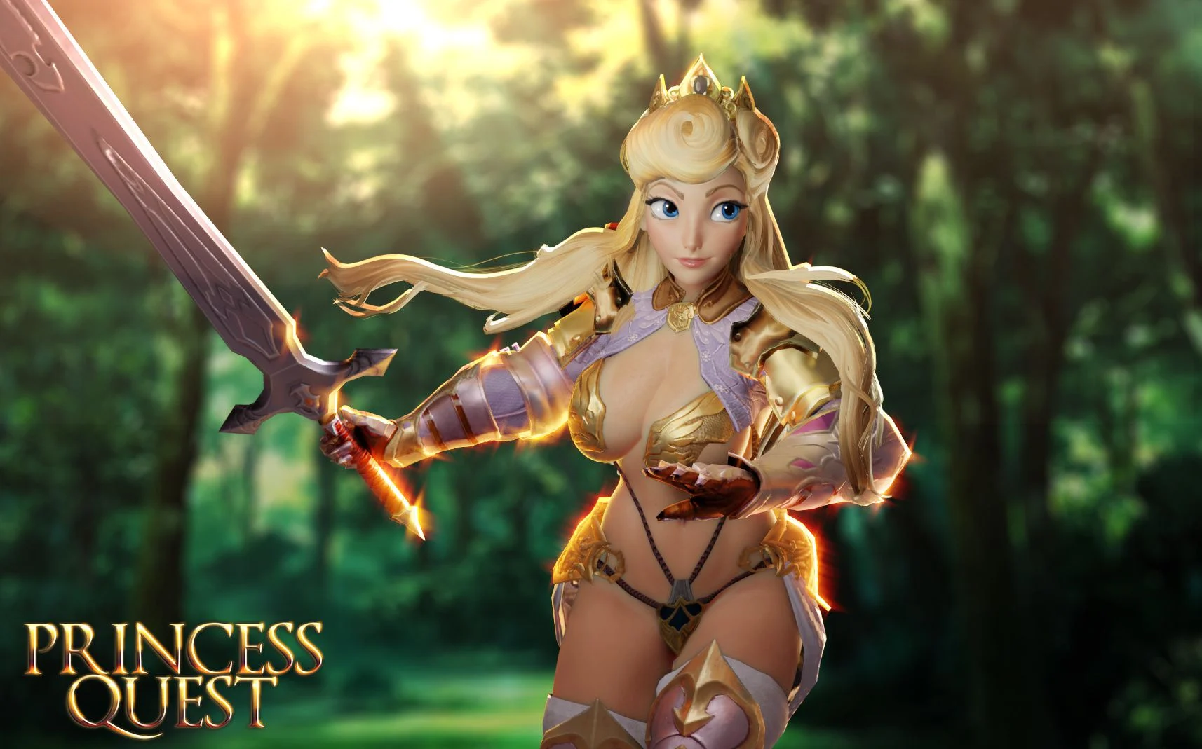 Artworks [Crisisbeat] Princess Quest - Page 2