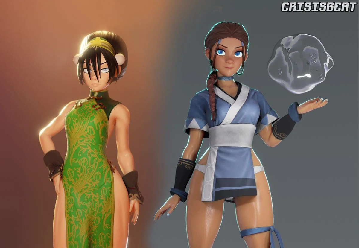 Artworks [Crisisbeat] Grown up Bender duo (Avatar： The Last Airbender) - Page 1