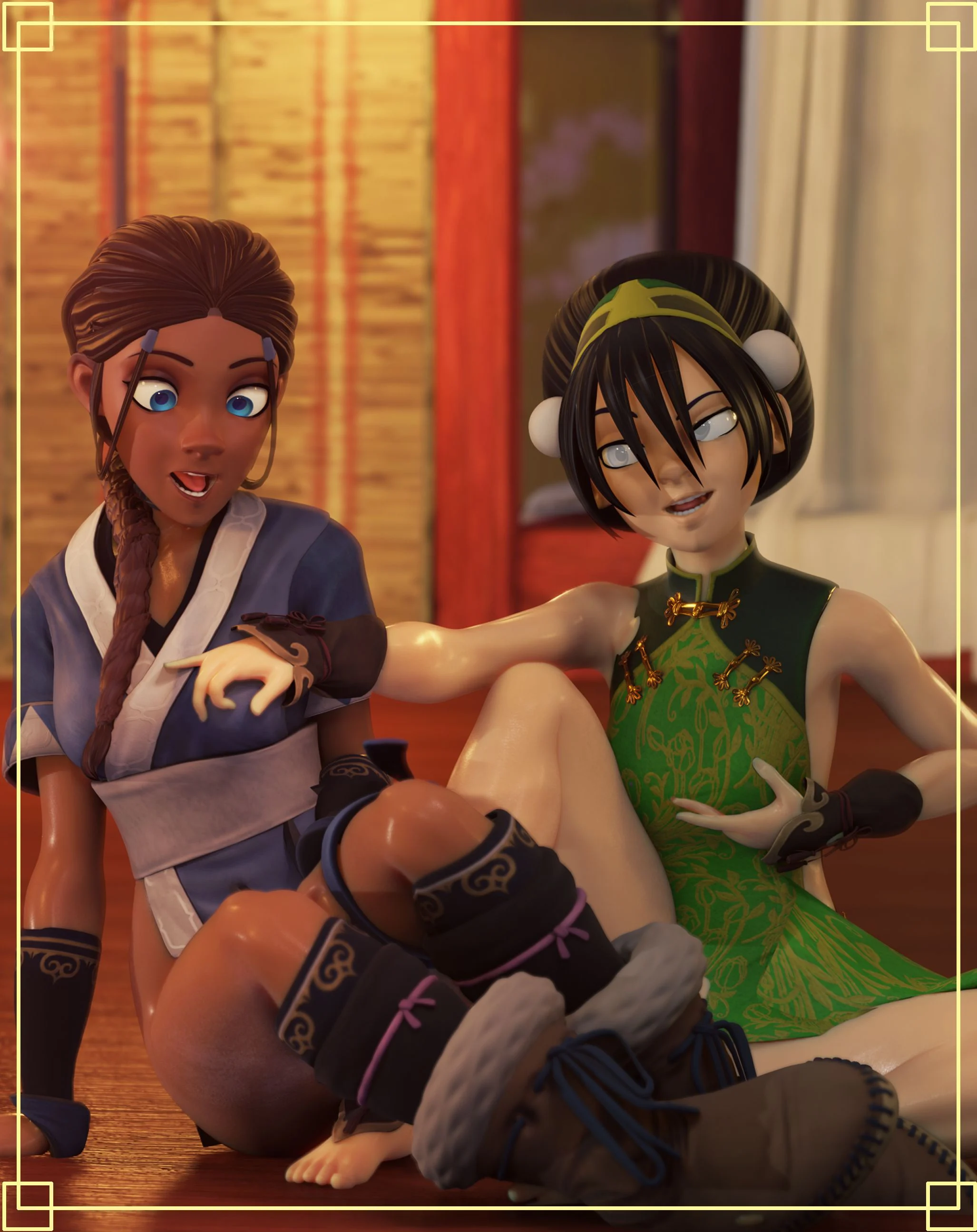 Artworks [Crisisbeat] Grown up Bender duo (Avatar： The Last Airbender) - Page 47
