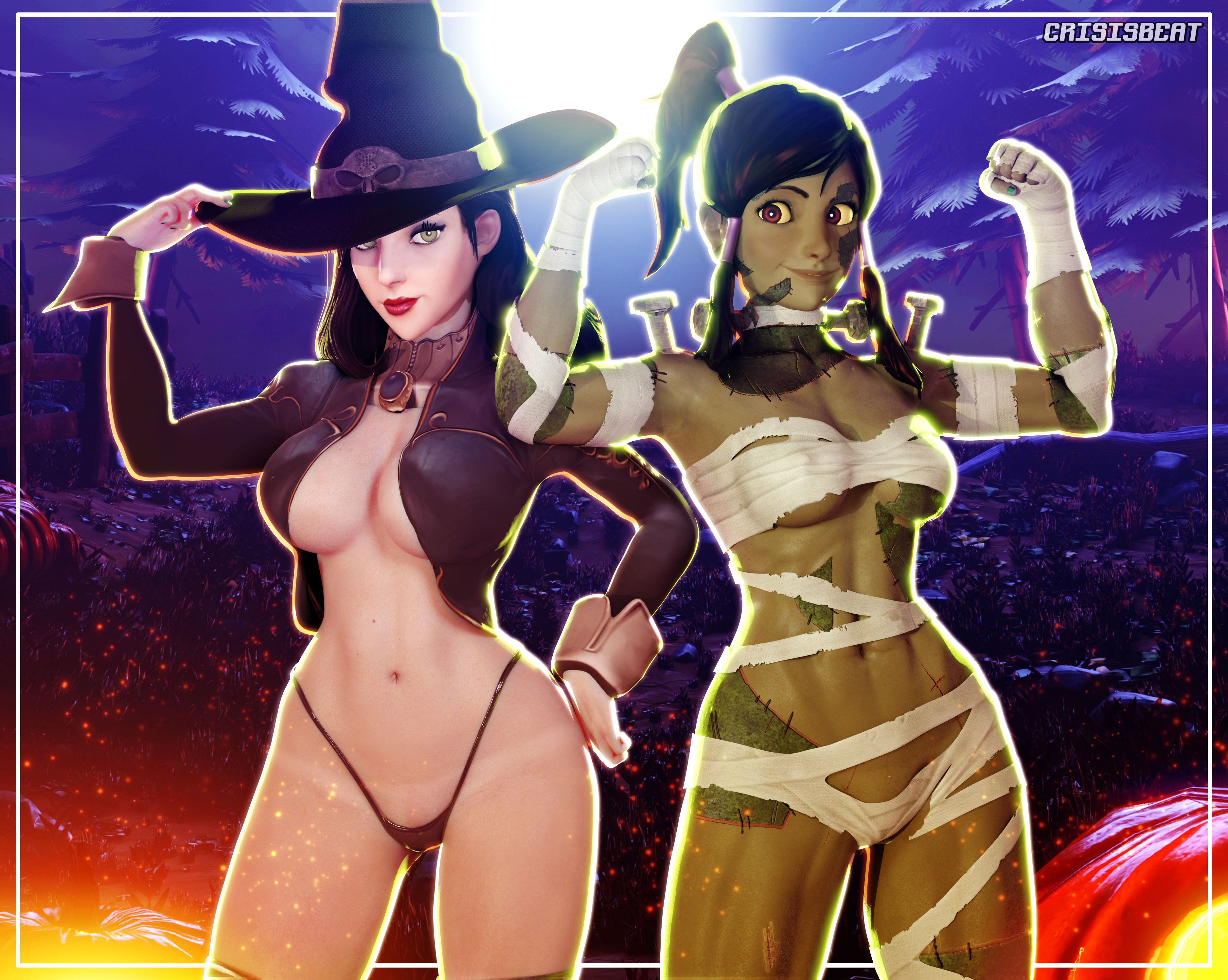Artworks [Crisisbeat] Halloween Monster Party (The Legend of Korra) - Page 1
