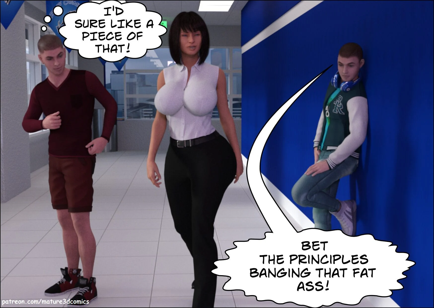 Sexy Teacher [Mature3DComics] Chapter 1 - Page 22