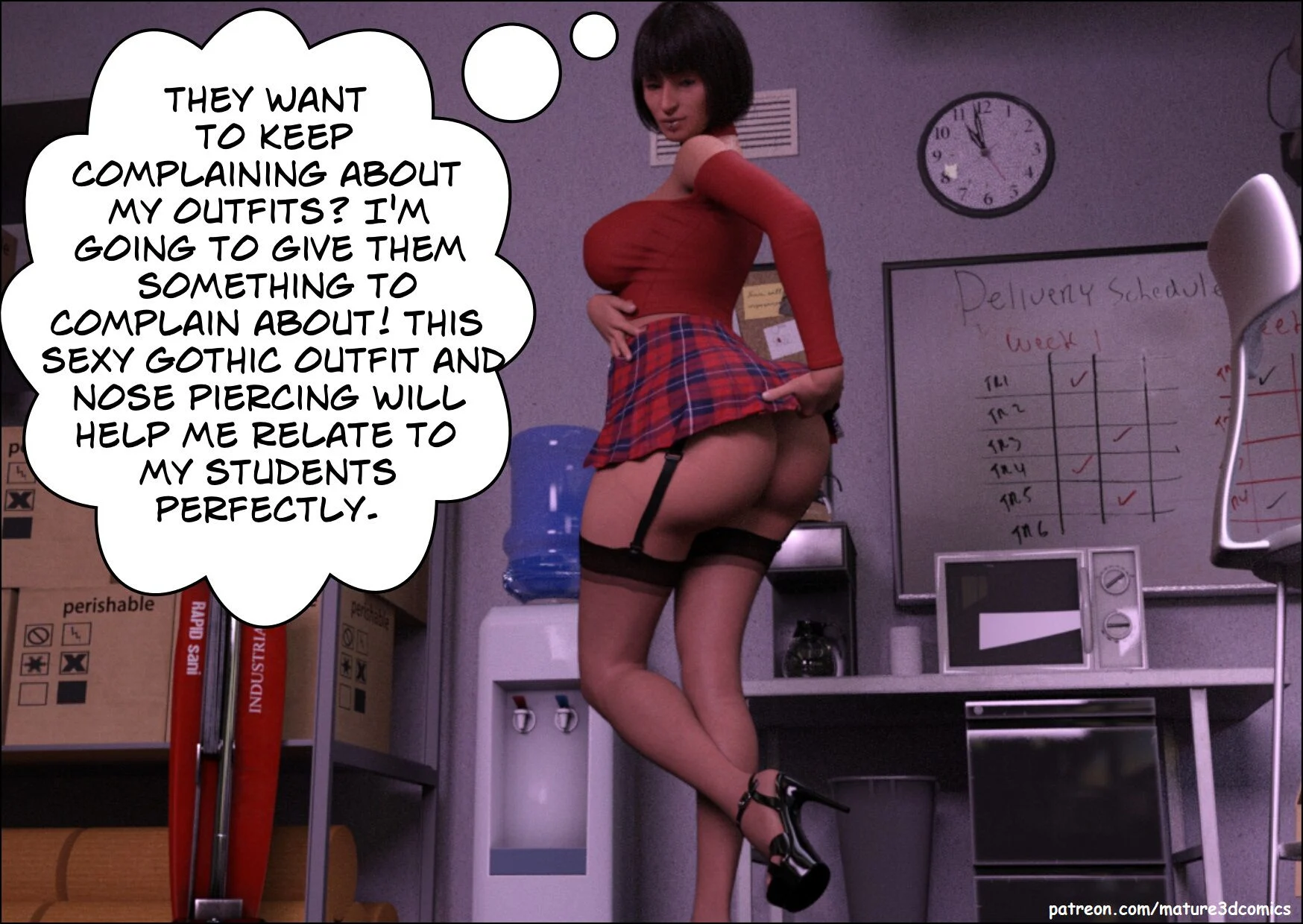 Sexy Teacher [Mature3DComics] Chapter 1 - Page 24