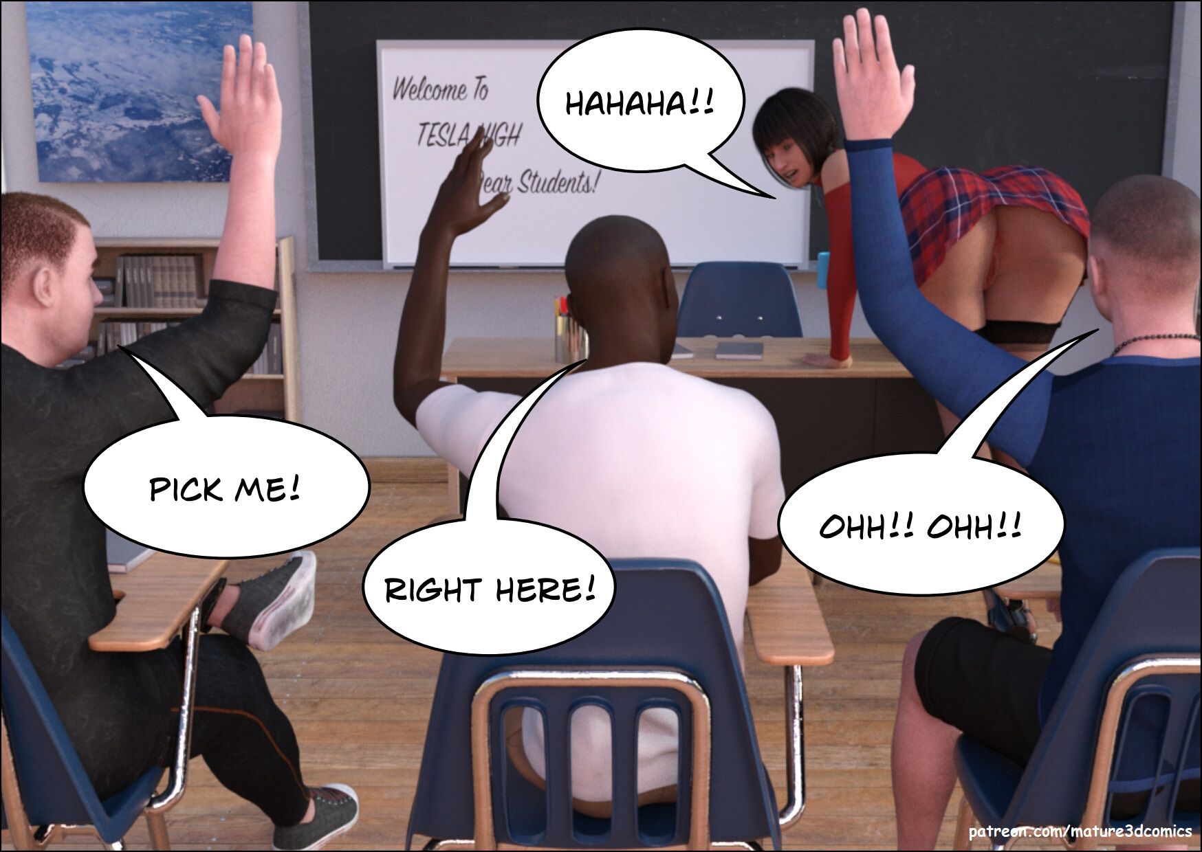 Sexy Teacher [Mature3DComics] Chapter 1 - Page 27