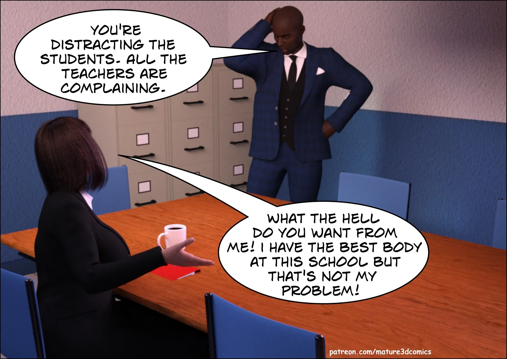 Sexy Teacher [Mature3DComics] Chapter 2 - Page 1