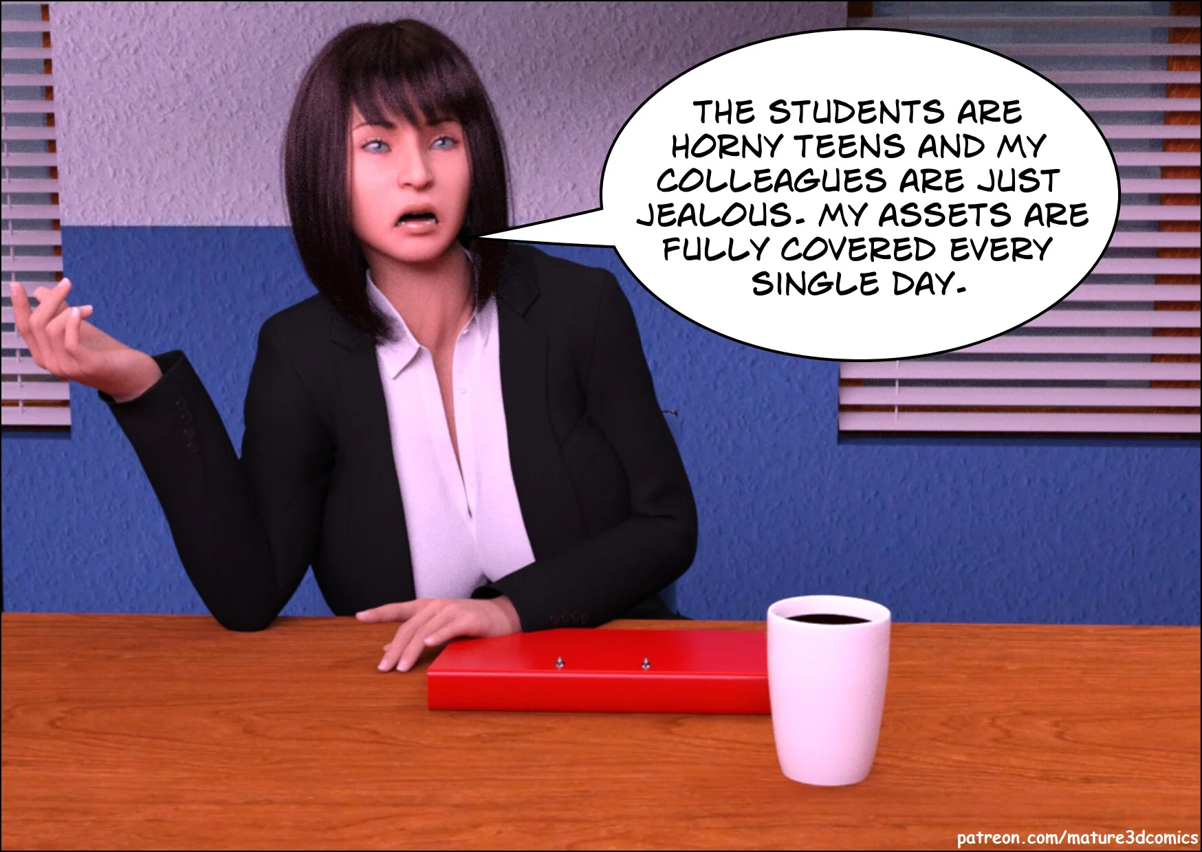 Sexy Teacher [Mature3DComics] Chapter 2 - Page 2