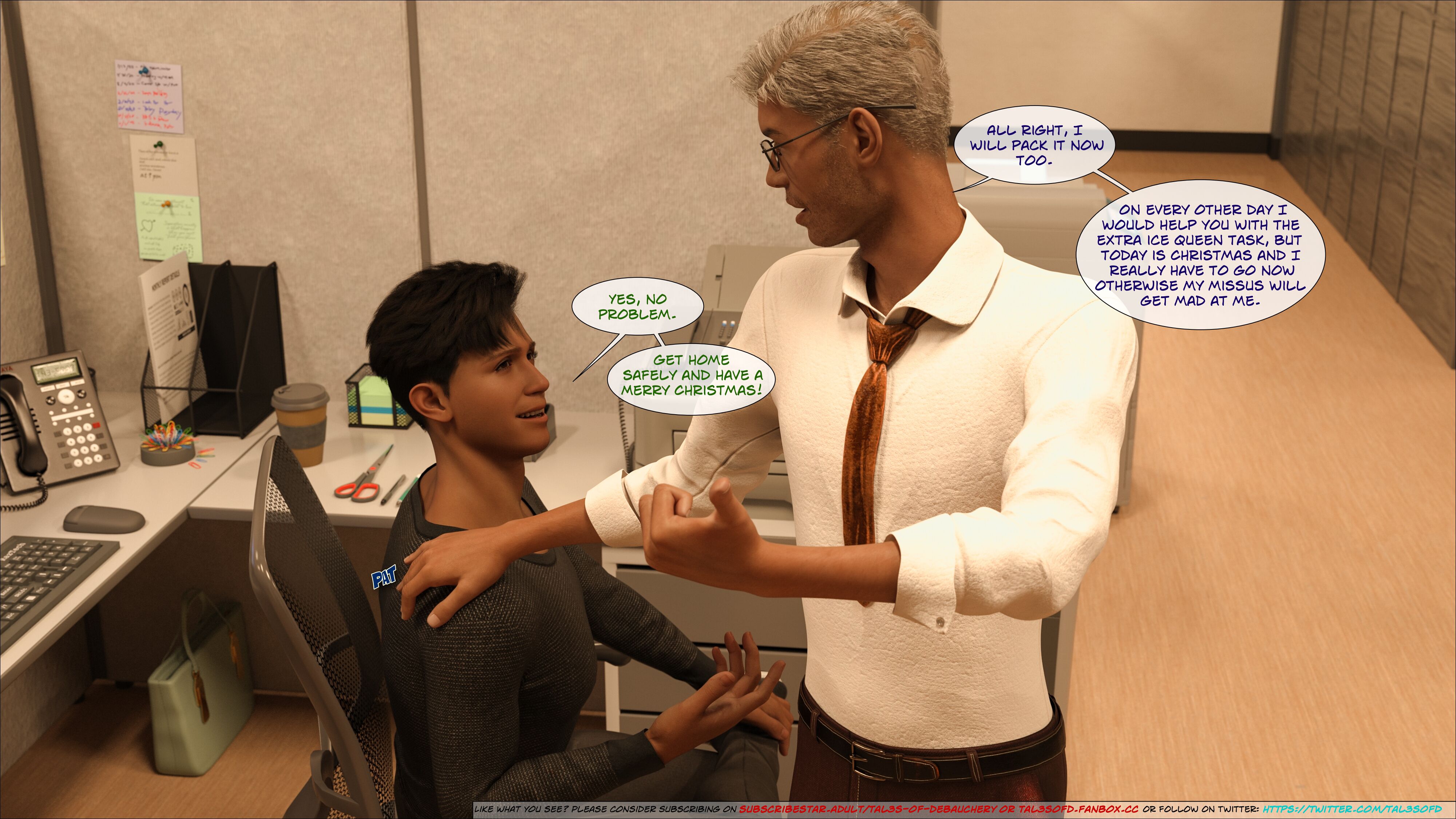 A Naughty Little Office Jungle [Tal3s of Debauchery] Chapter 1 - Page 10