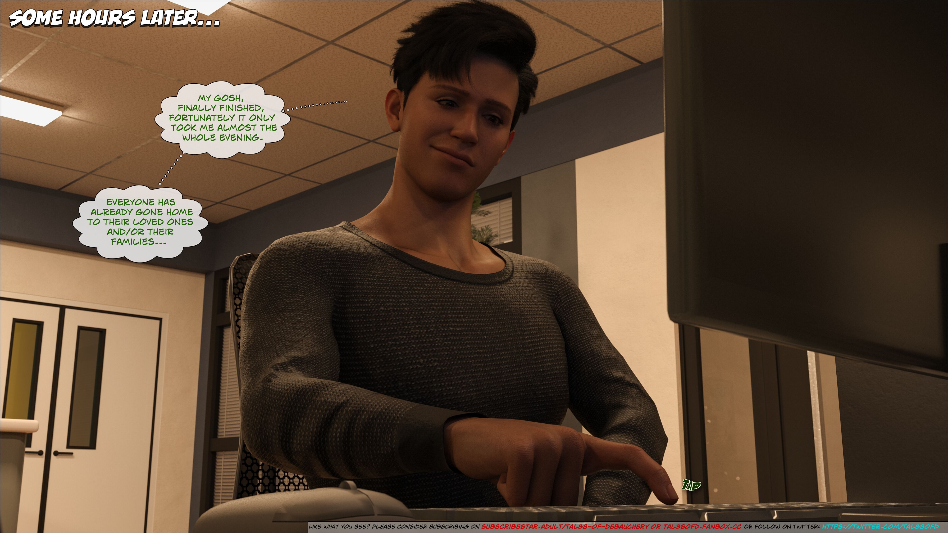 A Naughty Little Office Jungle [Tal3s of Debauchery] Chapter 1 - Page 11