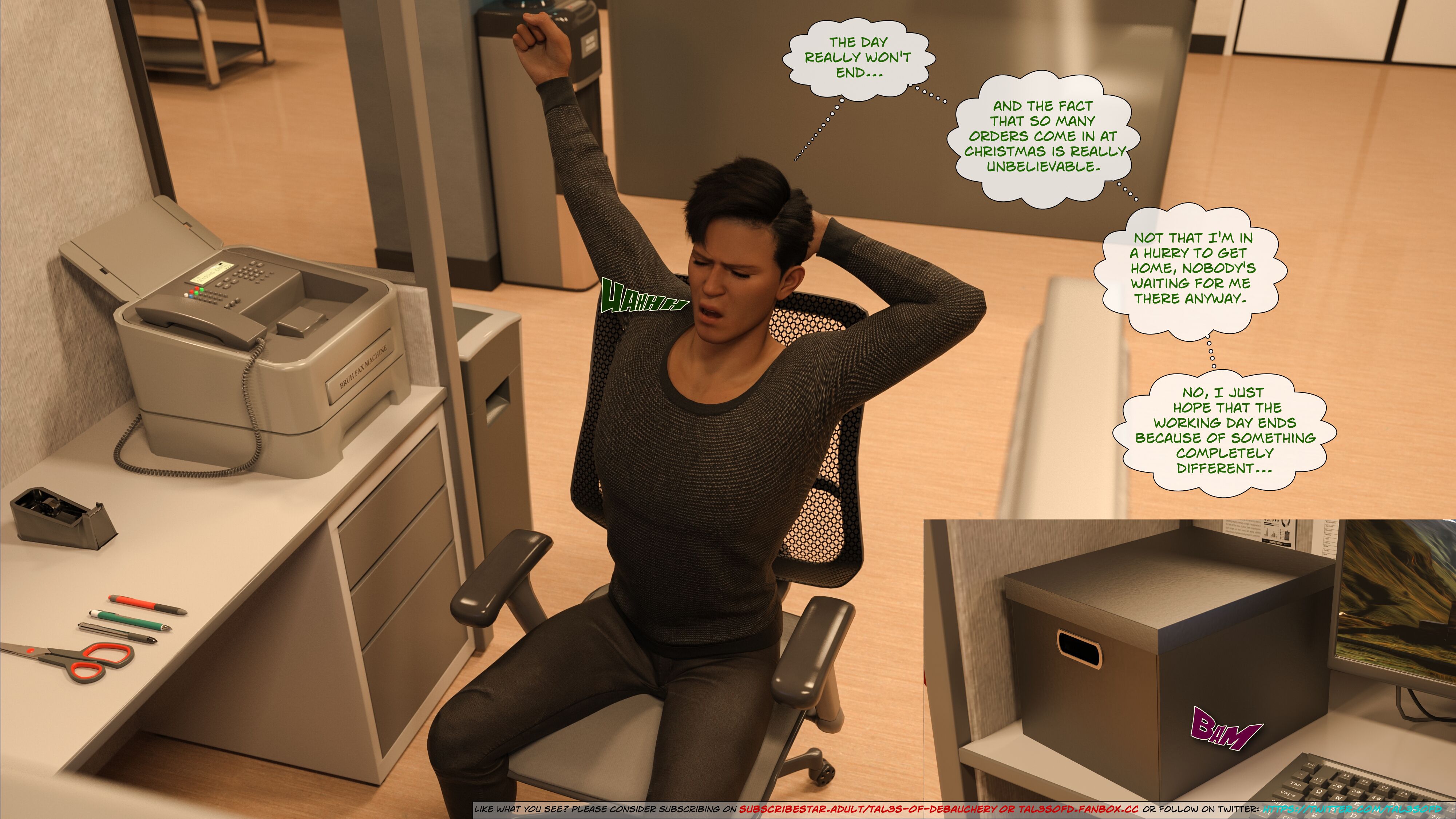 A Naughty Little Office Jungle [Tal3s of Debauchery] Chapter 1 - Page 2