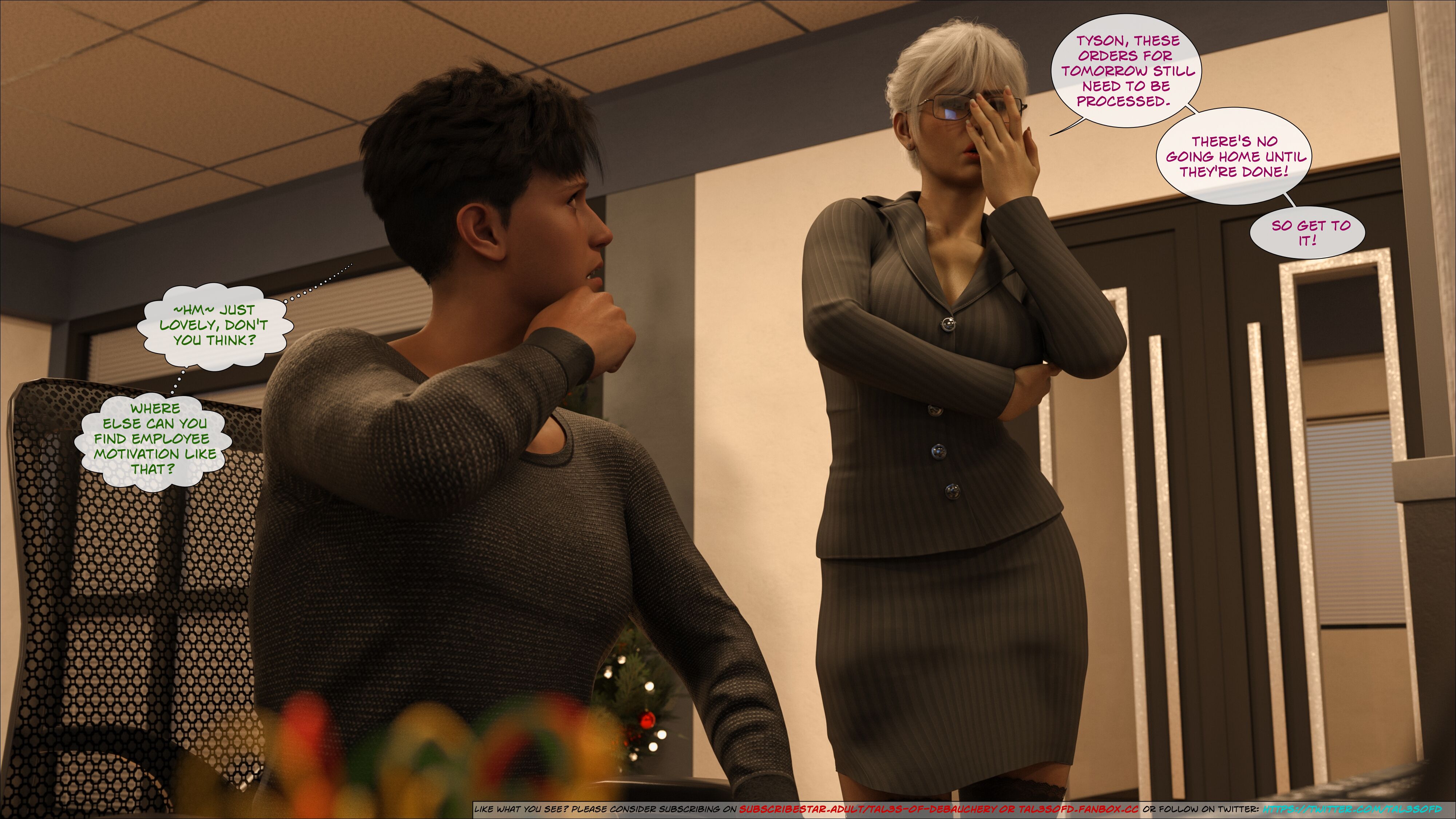 A Naughty Little Office Jungle [Tal3s of Debauchery] Chapter 1 - Page 3