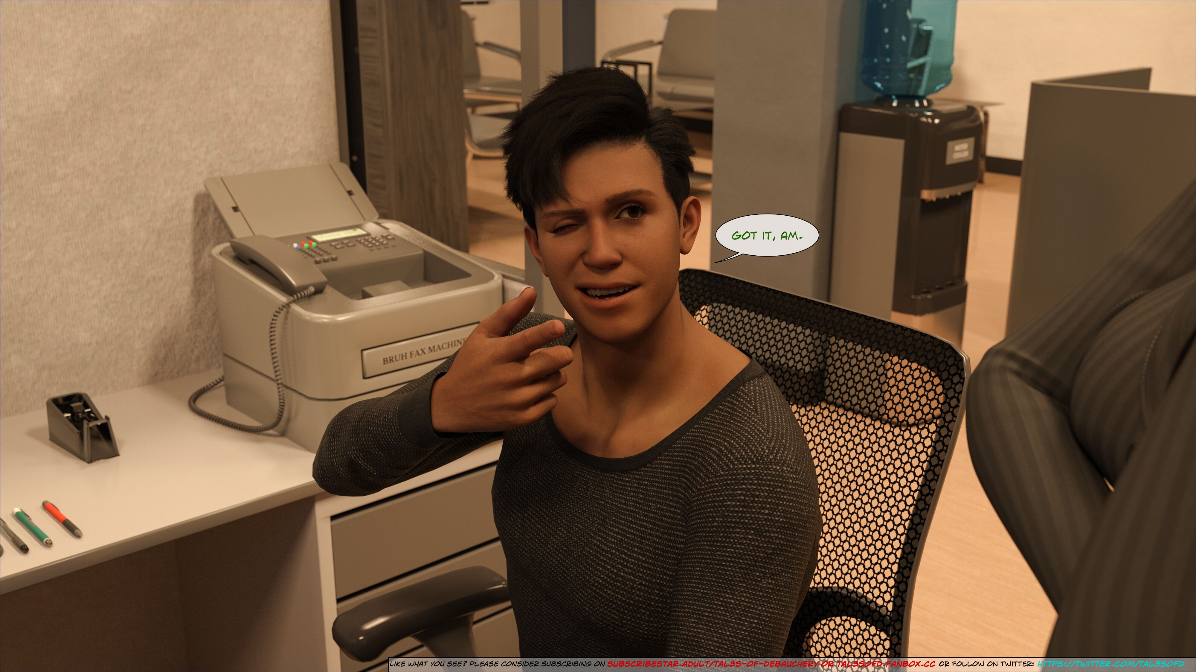 A Naughty Little Office Jungle [Tal3s of Debauchery] Chapter 1 - Page 4