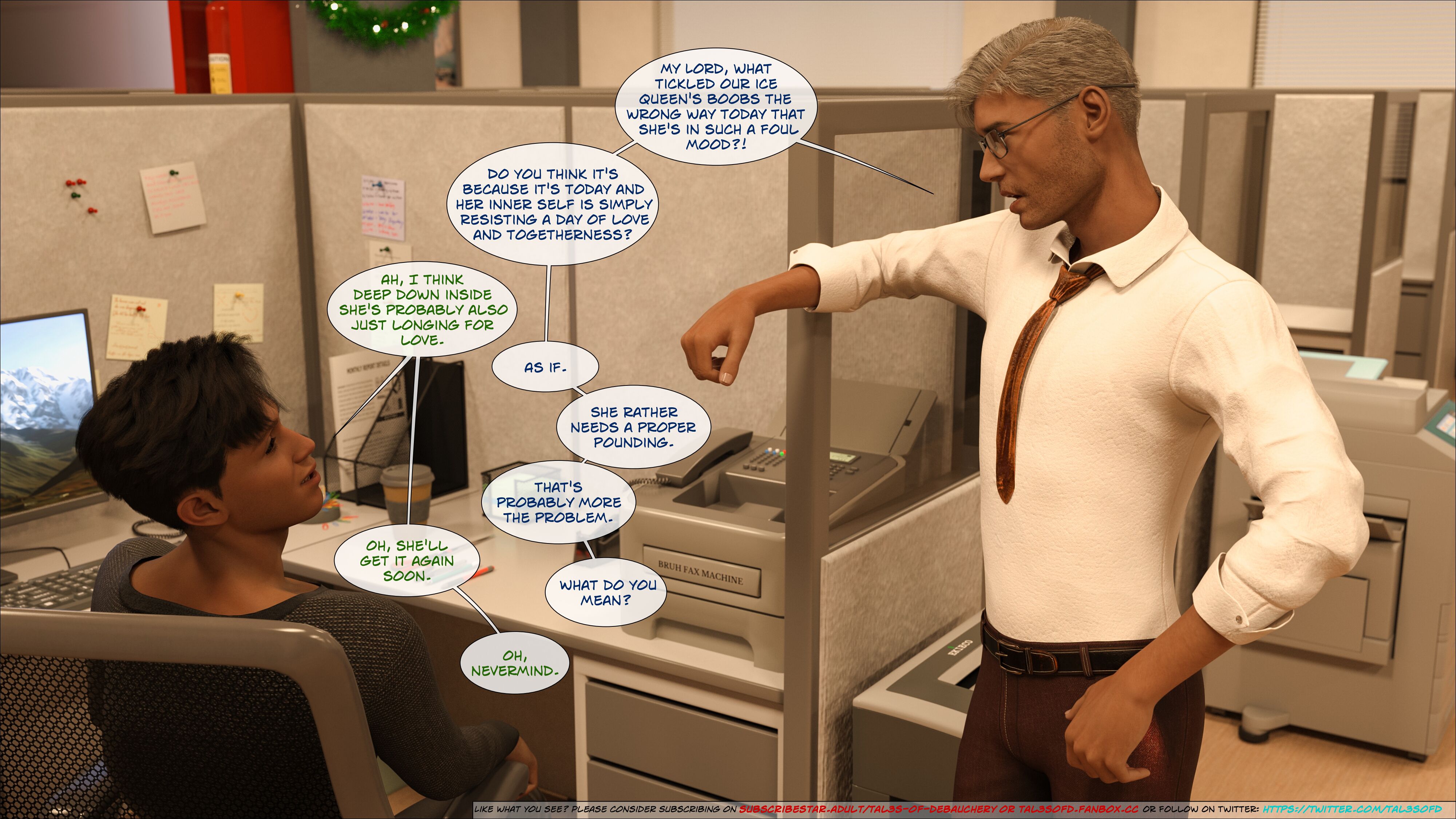 A Naughty Little Office Jungle [Tal3s of Debauchery] Chapter 1 - Page 9