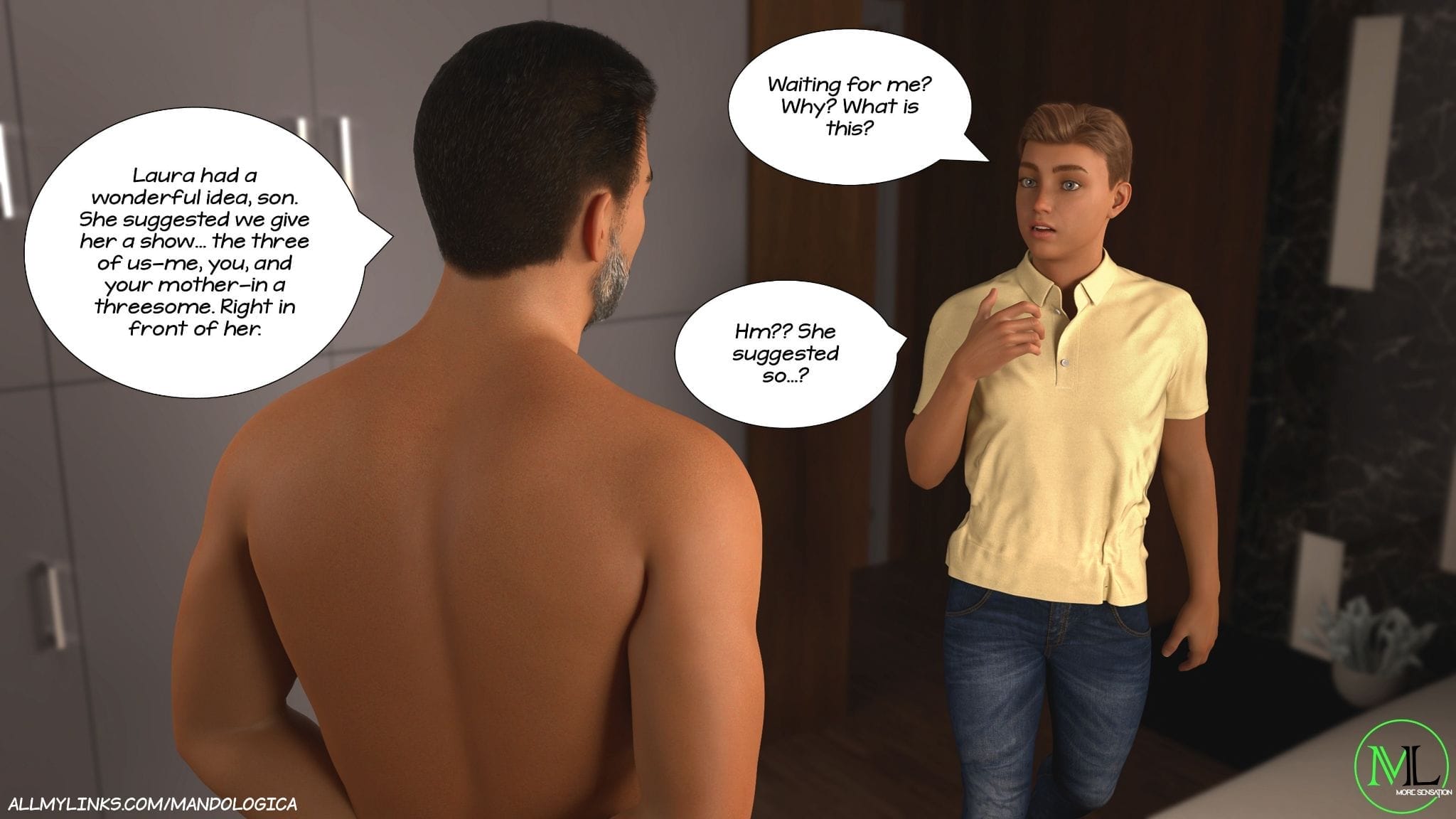 Breaking Boundaries [MandoLogica] Chapter 14 - Page 14