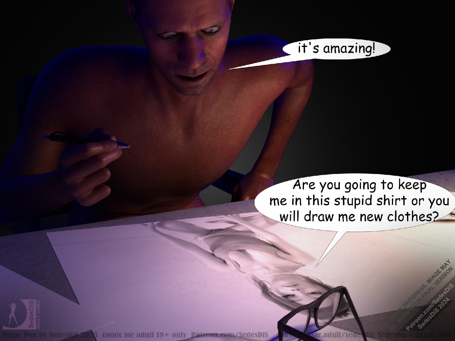 Magic Pen [SedesDiS] Chapter 1 - Page 21