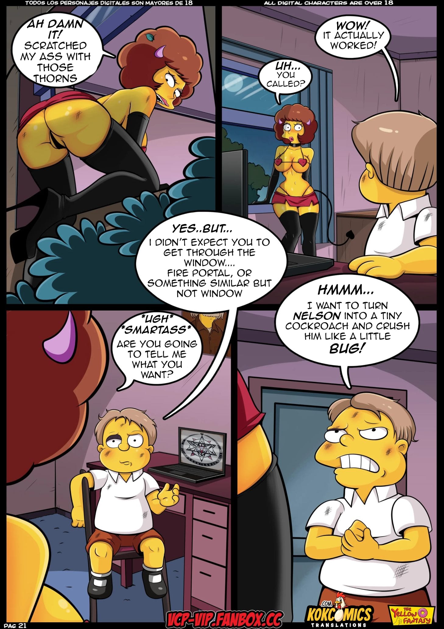 The Pastime (The Simpsons) [The Yellow Fantasy , Croc] The List - Chapter 16 - Page 22