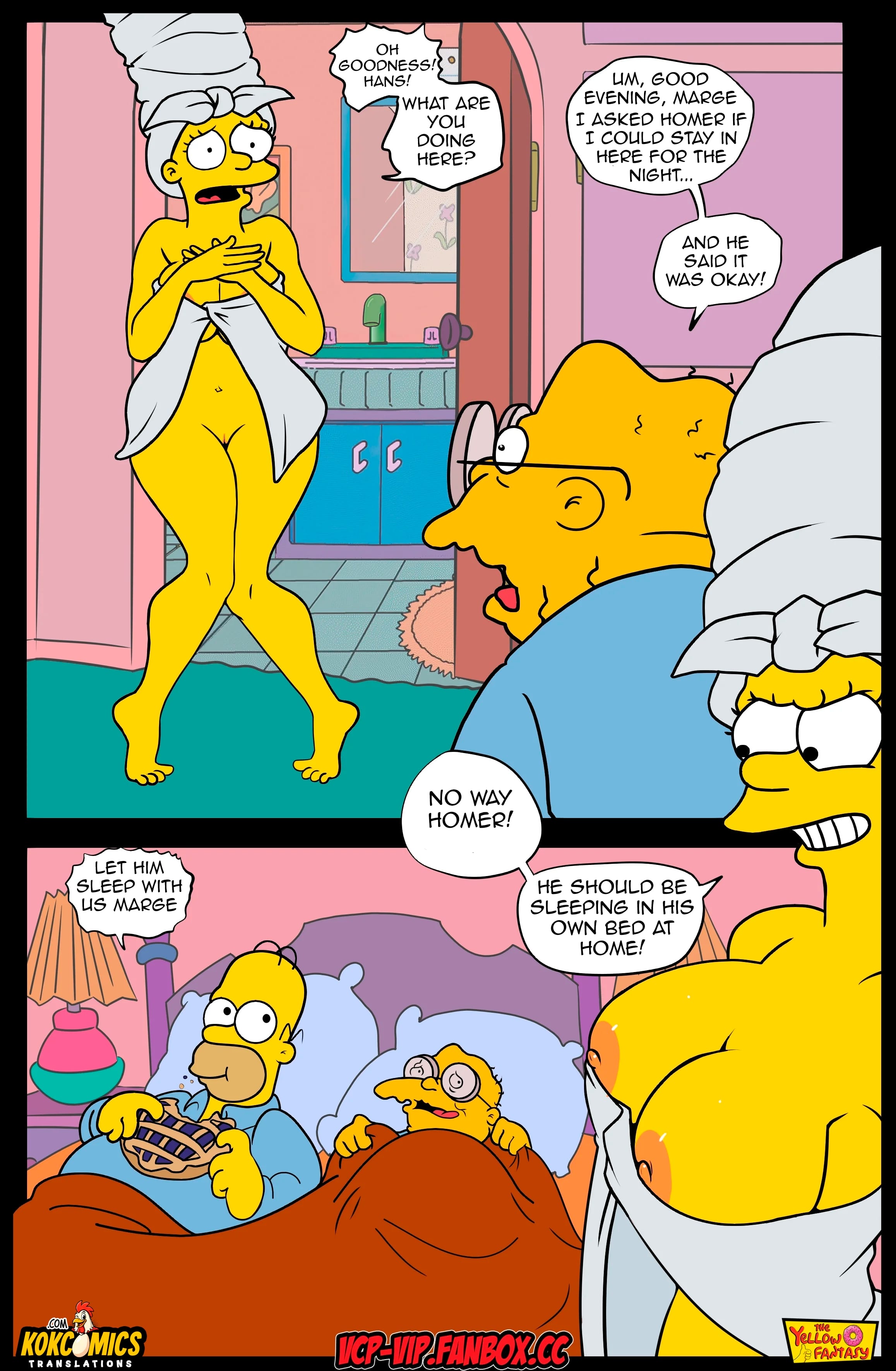The Pastime (The Simpsons) [The Yellow Fantasy , Croc] Hans Moleman Show - Chapter 18 - Page 21